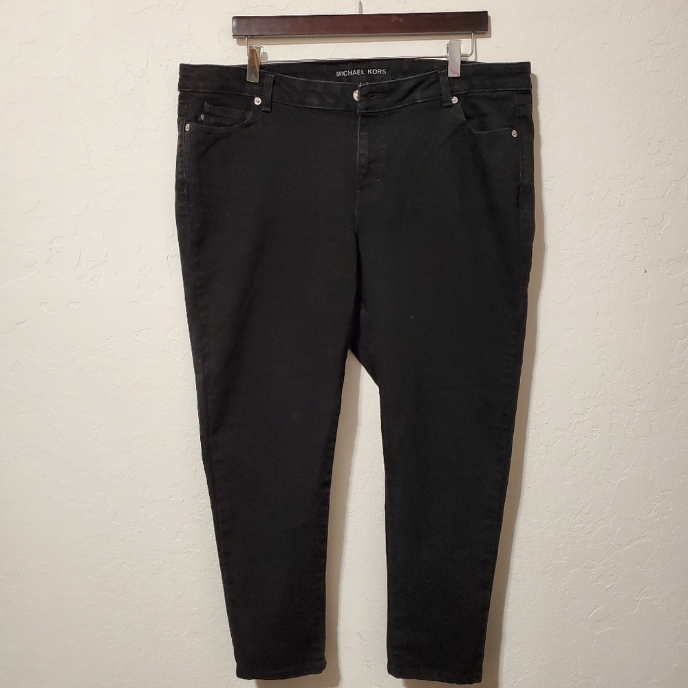 🛍 MICHAEL KORS LADIES PLUS SIZE BLACK PANTS